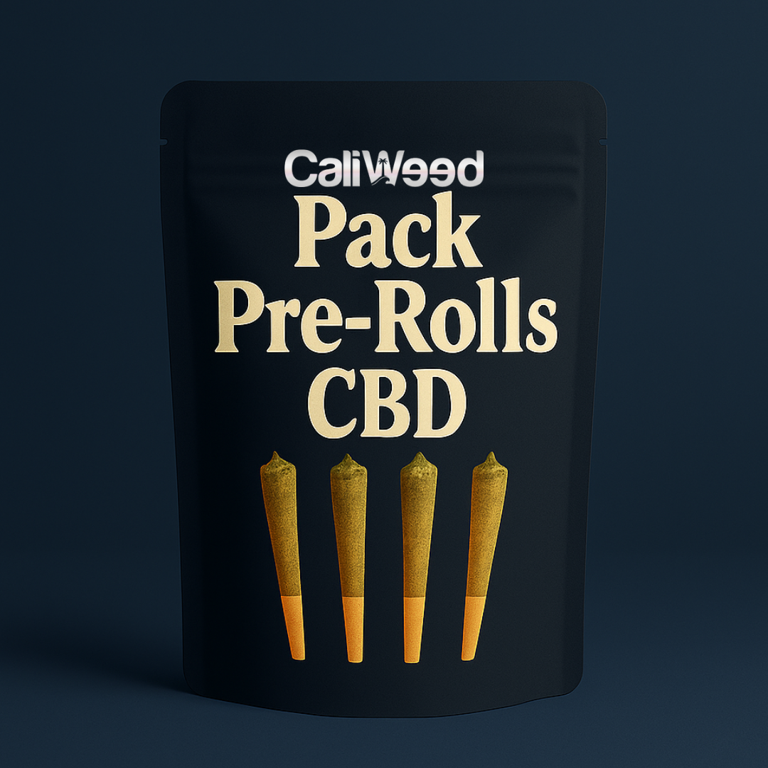 Cali Weed Pack CBD découverte 4 pre-rolls 1 g variétés