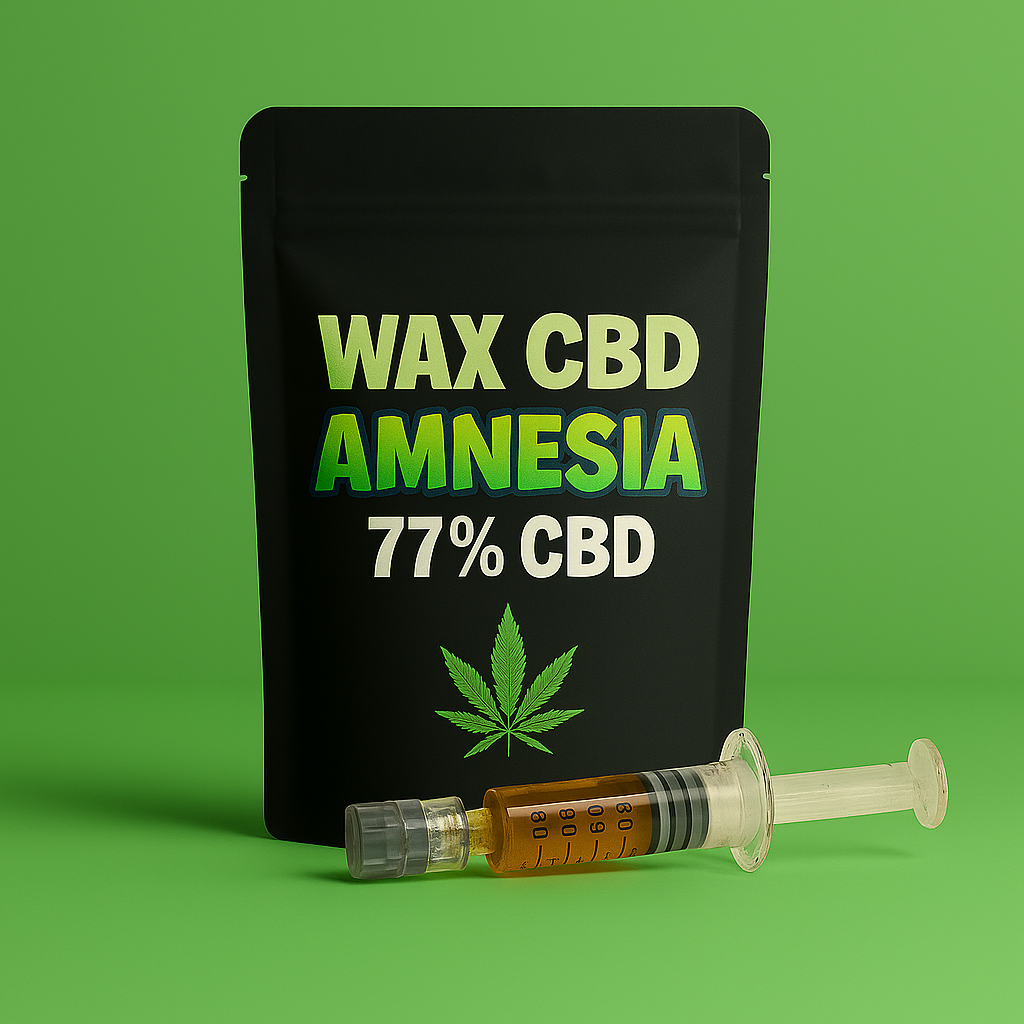 Cali Weed Amnesia Wax CBD 1G citron terreux