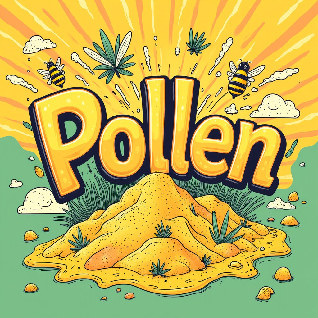 Cali Weed Pollen résine CBD 2,5 g 50% citron
