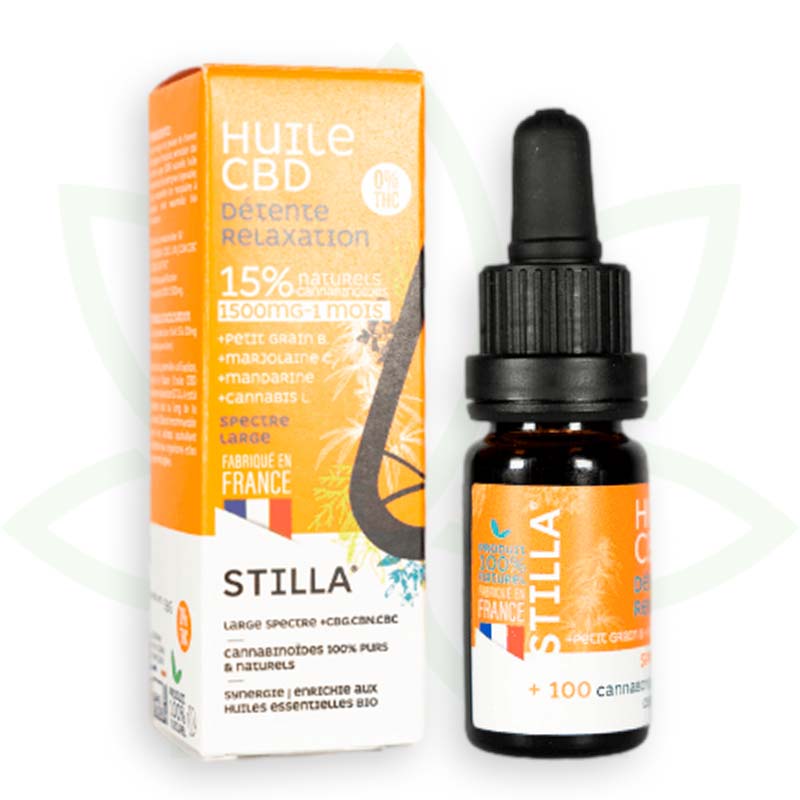 Stilla Huiles de CBD Détente Relaxation huile 10 ml 5%