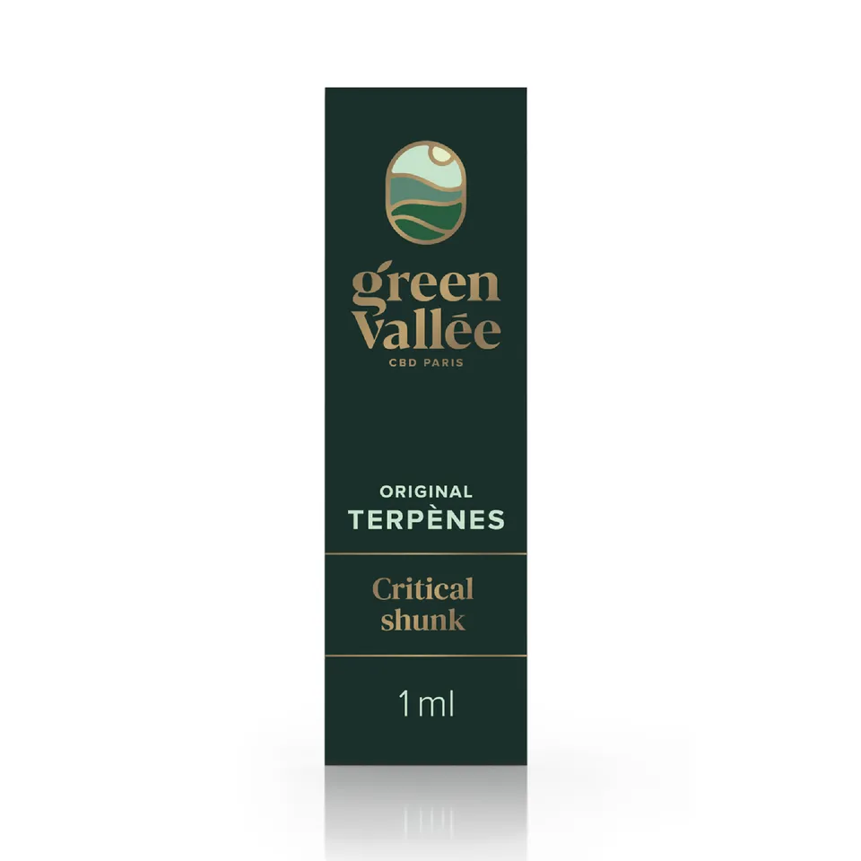 Green Vallée Terpène CBD Critical Skunk terpènes 1 ml naturels