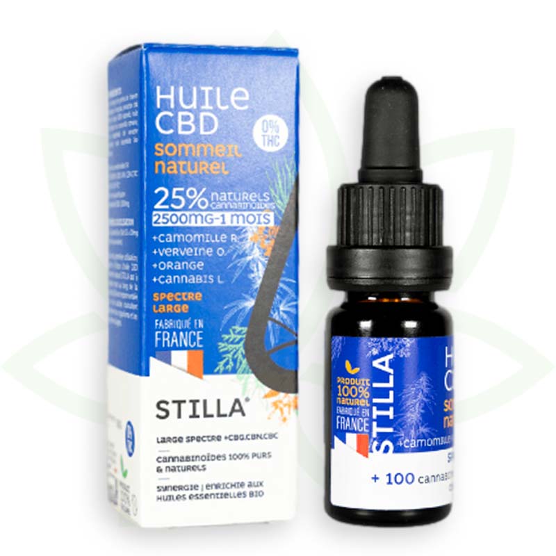 Stilla Sommeil Naturel huile CBD 5% 10ml camomille