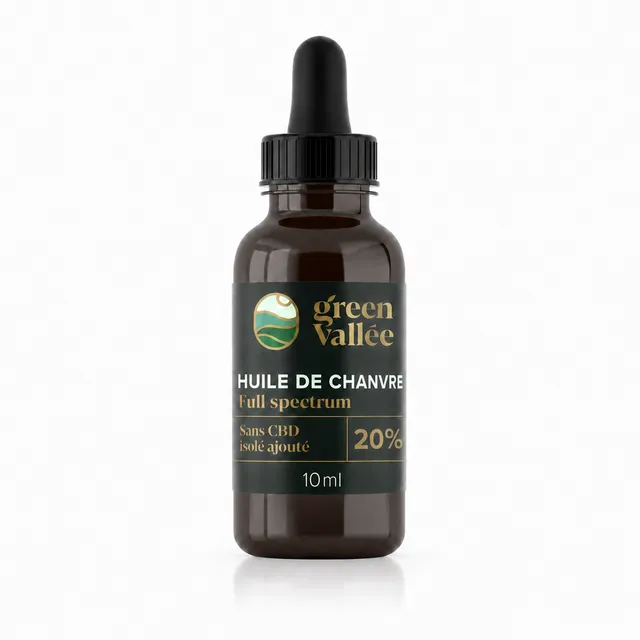 Green Vallée Huile de chanvre 20% Full Spectrum 10ml