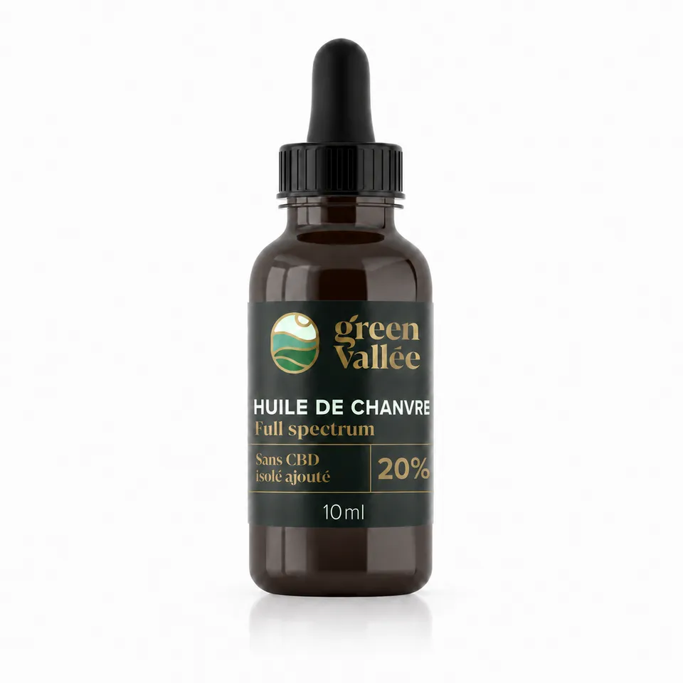 Green Vallée Huile de chanvre 20% Full Spectrum 10ml