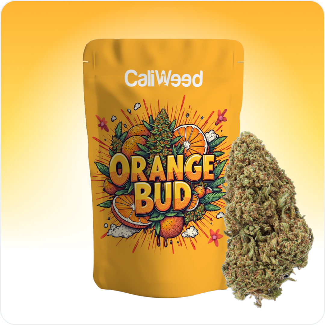 Cali Weed Orange Bud fleur CBD 5g agrumes greenhouse