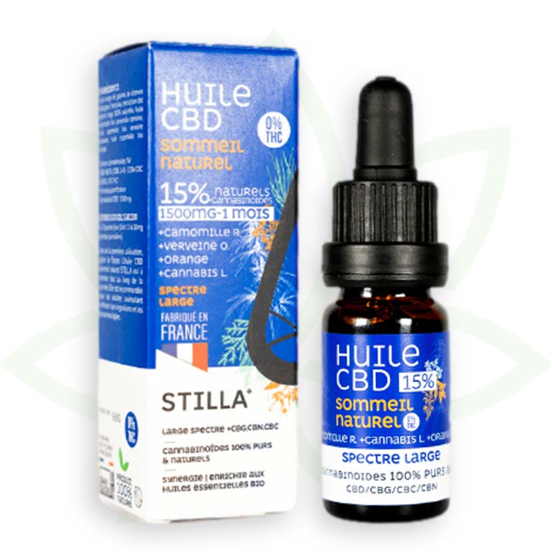 Stilla Sommeil Naturel huile CBD 5% 10ml camomille