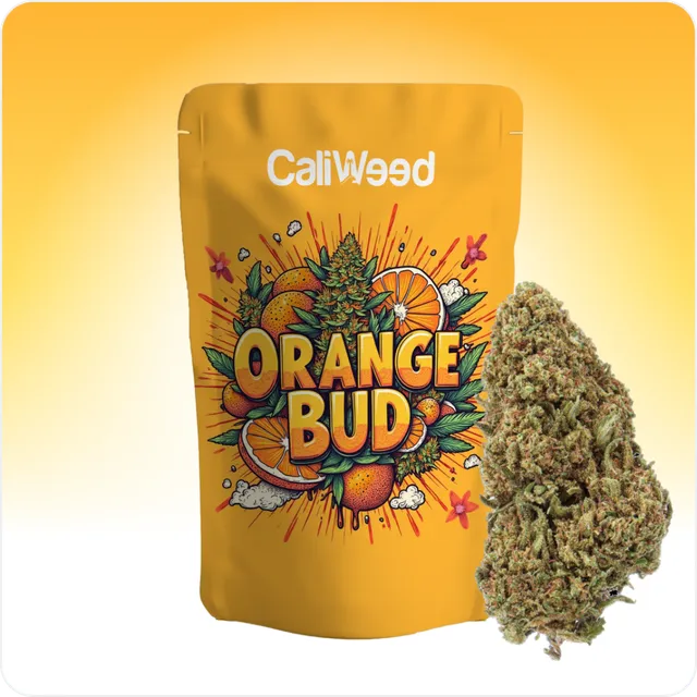 Cali Weed Orange Bud fleur CBD 5g agrumes greenhouse