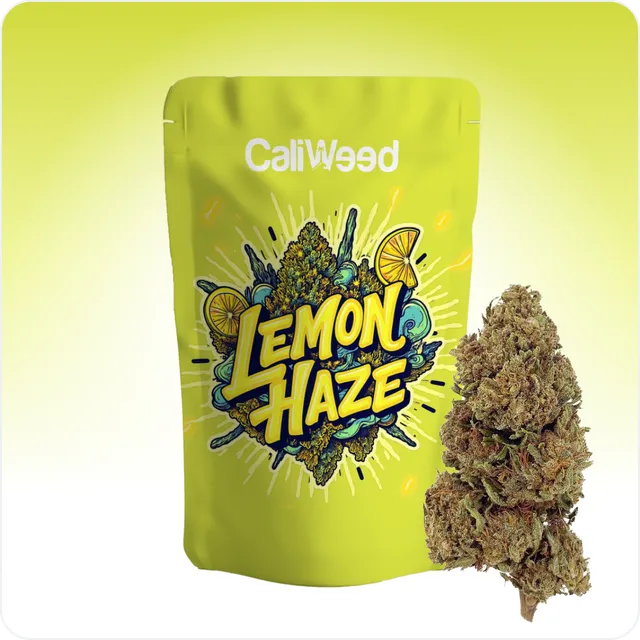 Cali Weed Lemon Haze fleur CBD 5G sativa serre