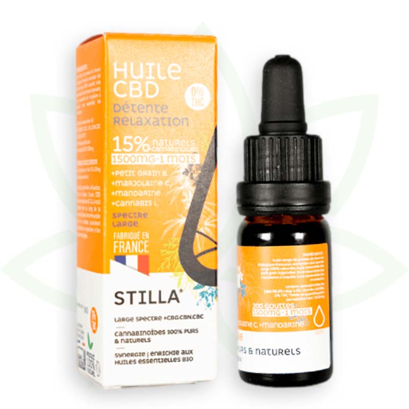 Stilla Huiles de CBD Détente Relaxation huile 10 ml 5%