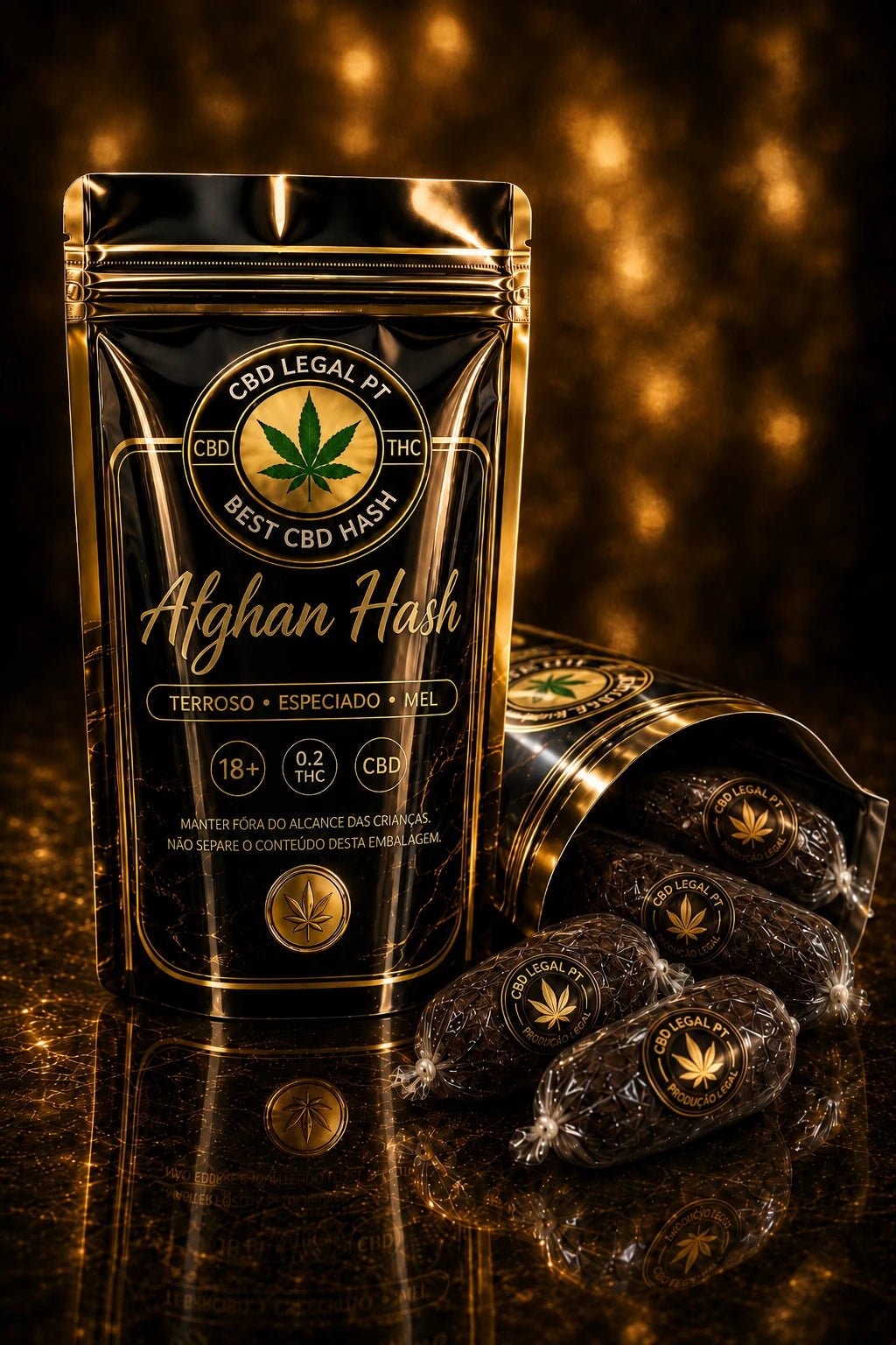 CBDLegalPT Afghan hash CBD 1 g résineux 25% CBD