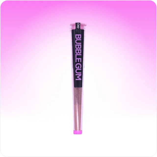 Cali Weed Pre-roll CBD Bubble Gum 1 joint sucré