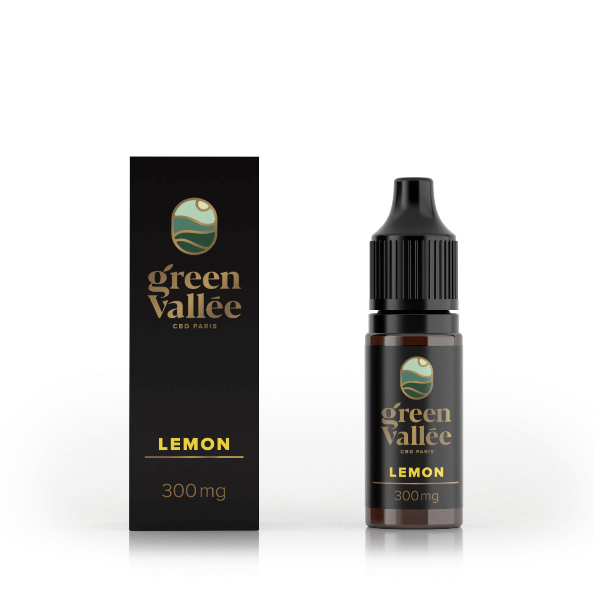 Green Vallée E-liquide CBD Lemon e-liquide 300 mg 10 ml