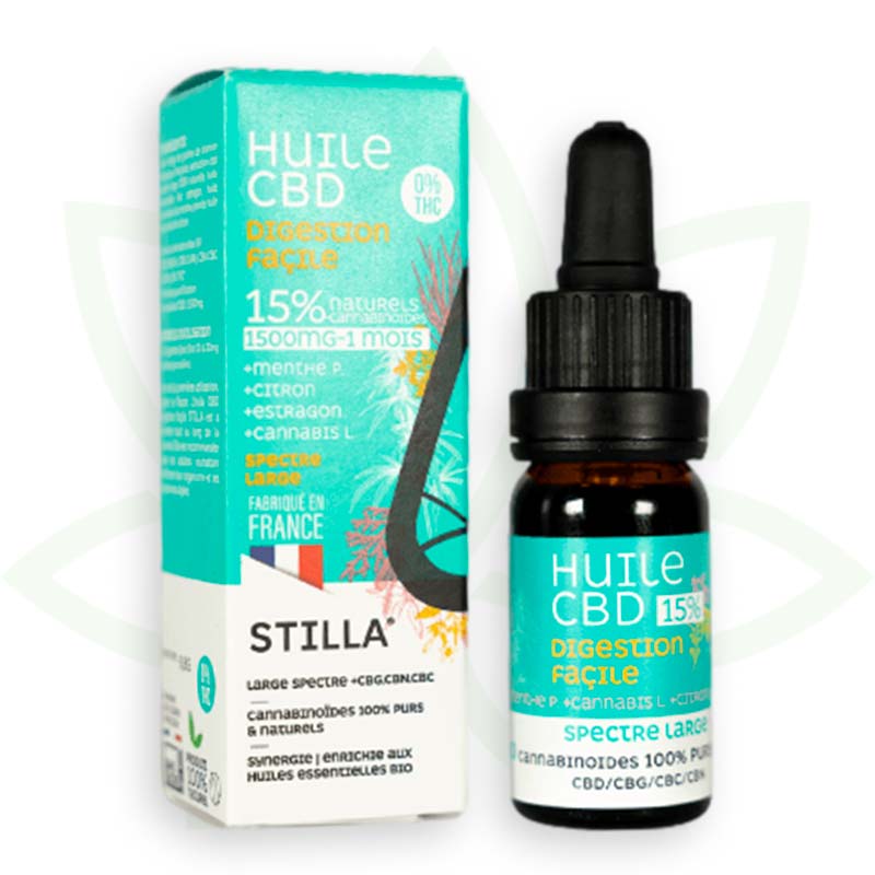 Stilla Digestion Facile huile CBD 5% 10 ml menthe citron