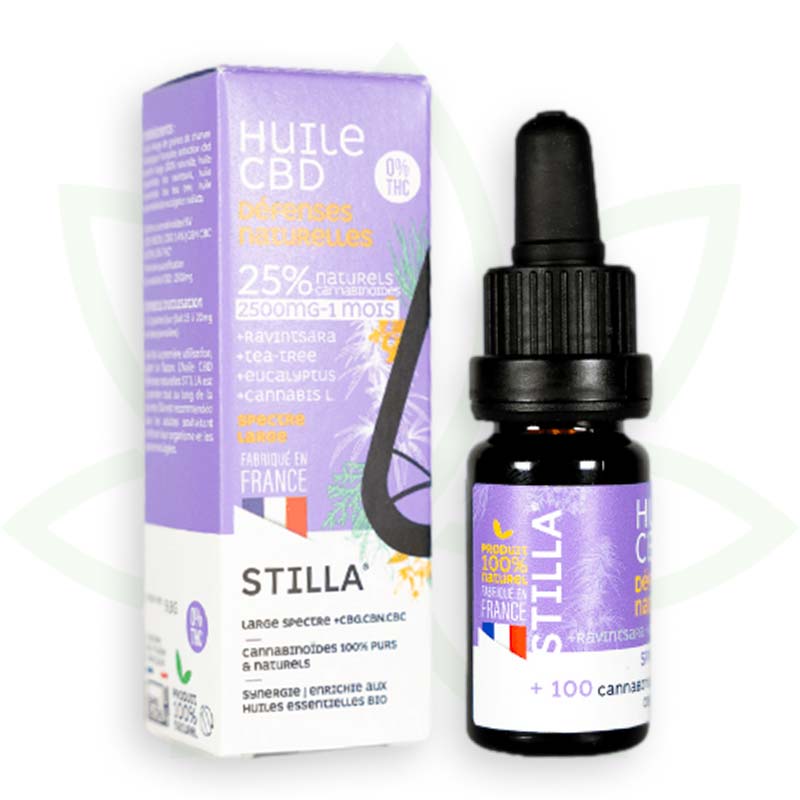 Cali Weed Stilla Défenses Naturelles huile CBD 5% 10ml ravintsara
