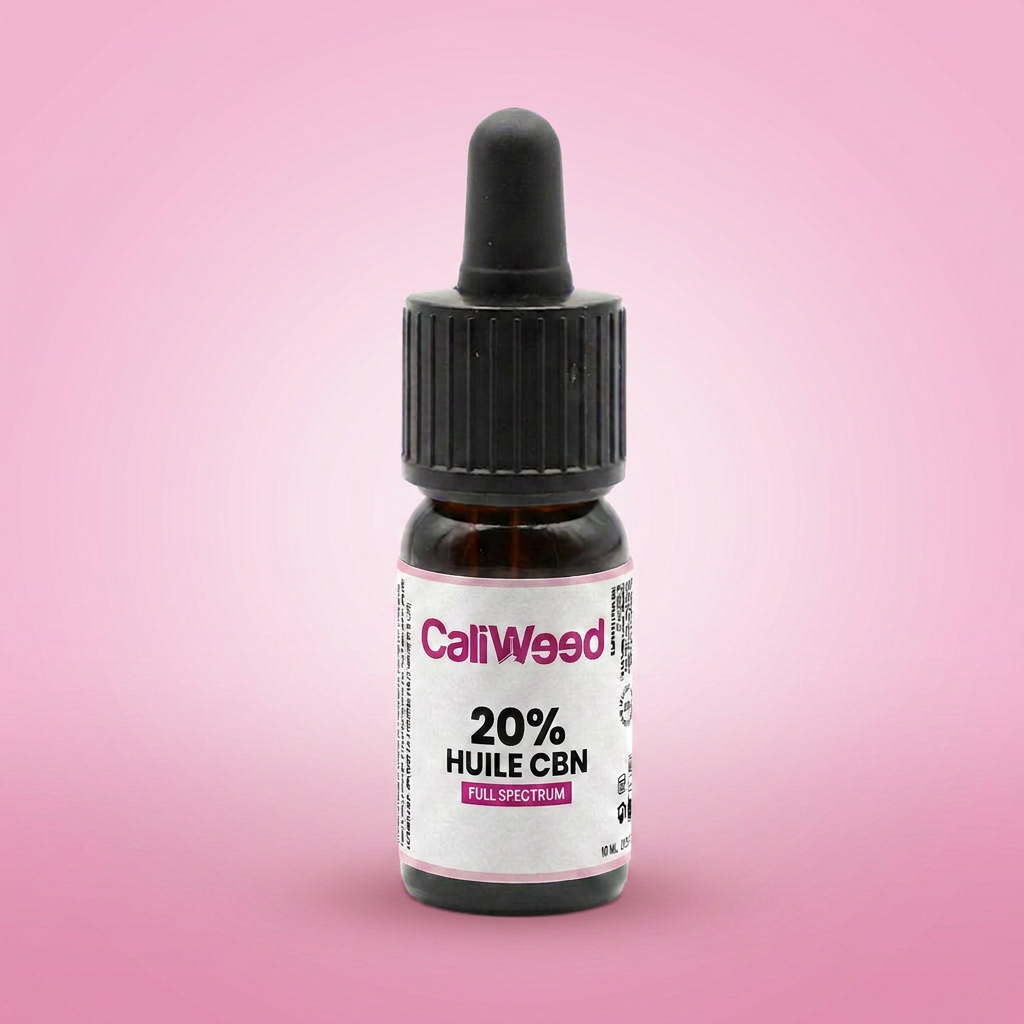 Cali Weed Huiles CBD CBN 20% + CBD 5% fiole 10 ml