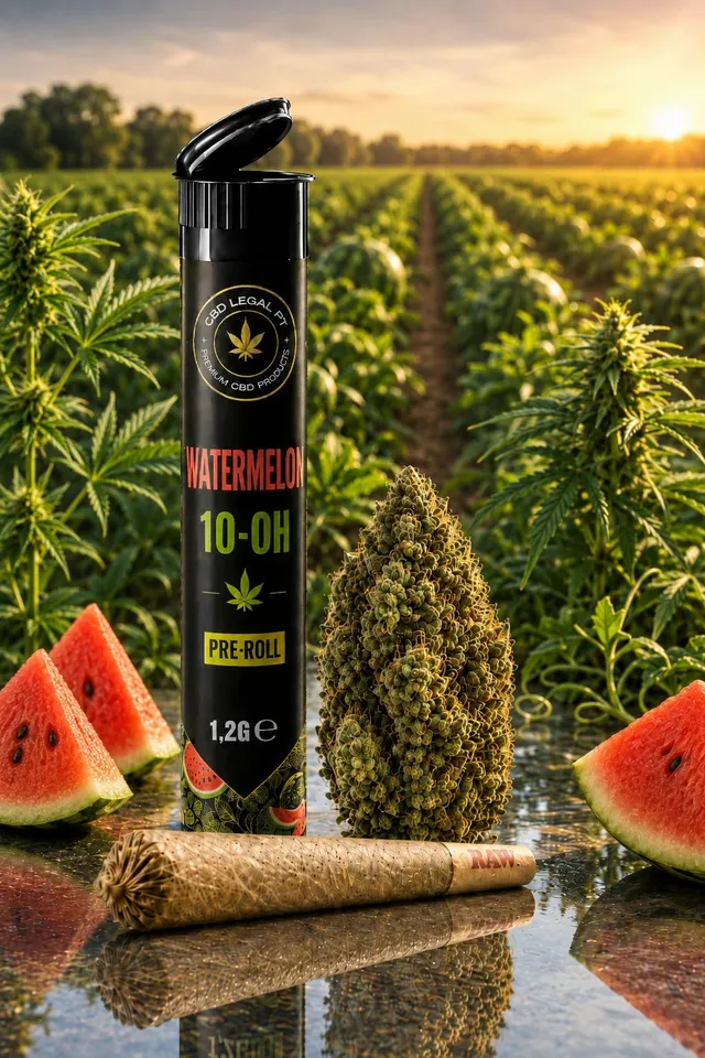CBDLegalPT Coleção 10-OH pré-roll 1,20 g watermelon fruité